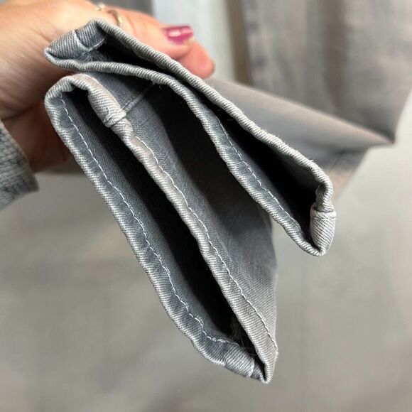 L'agence Brigitte Mid Rise Skinny Gris Gray Jeans Size 27 - Picture 3 of 9